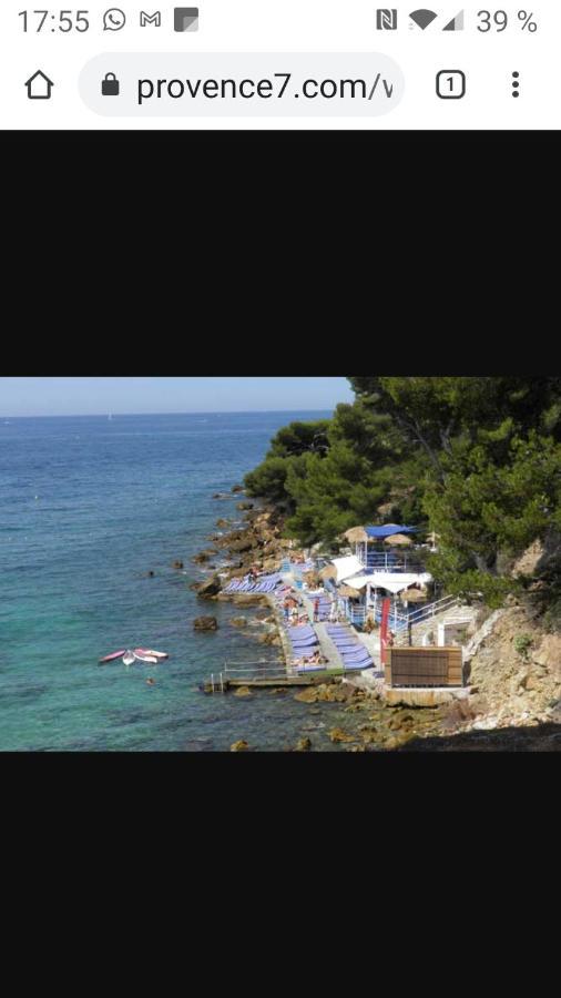 Studio Rdj Terrasse Piscine Sanary Sur Mer Exterior photo